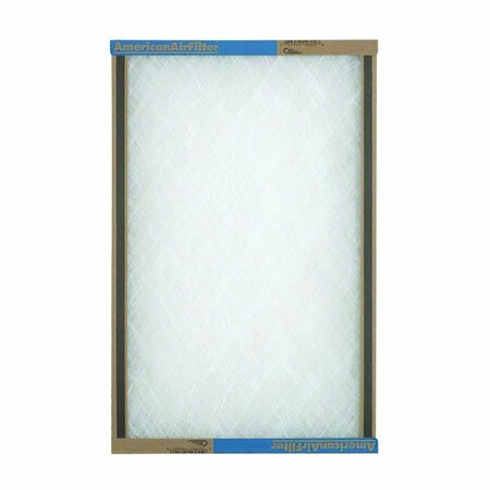 AAF INTERNATIONAL Panel Filter, 30 in L, 25 in W, 4 MERV, Fiberglass Filter Media, Chipboard Frame 125301